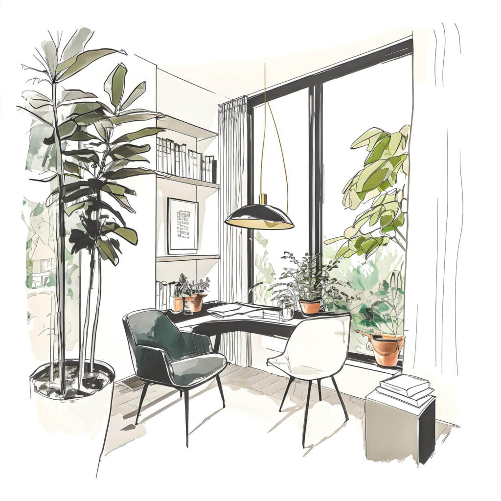 Multifunctional Furniture: Space-Saving Solutions for Compact Homes 2 modern living room clean lines neutral colors natural elements design concept 1