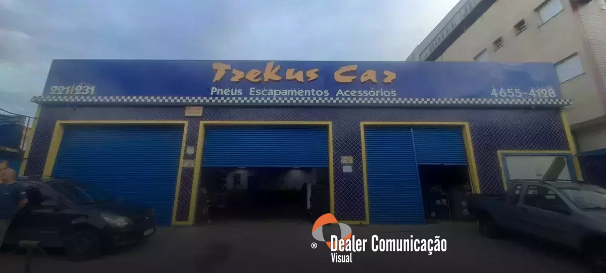 Valorize o seu negócio com uma fachada em ACM de alta durabilidade.