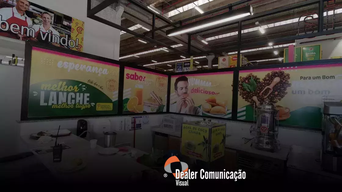 Invista na imagem do seu negócio com sinalização personalizada