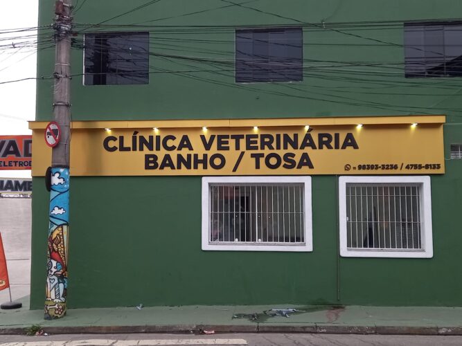 Fachada de ACM em Guarulhos