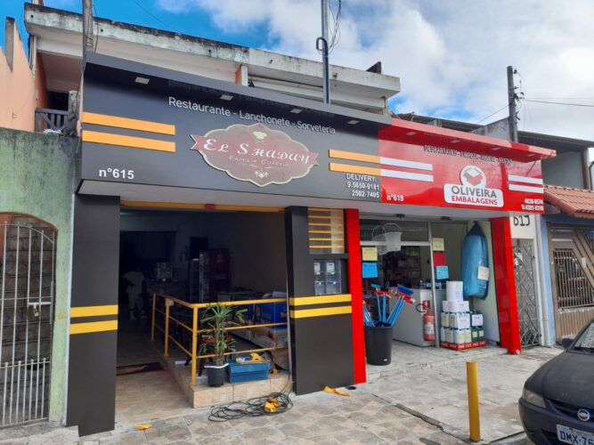 Fachada ACM em Mogi das Cruzes
